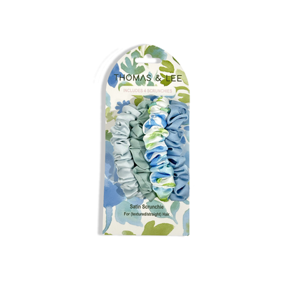 Silky Satin Scrunchie Set – Spring Collection