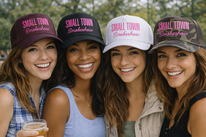 SmallTown Smokeshow Trucker Hat Collection