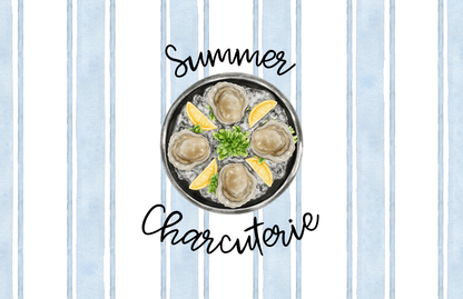 Acrylic Serving Tray - SUMMER FUN 2025 Collection - 11X17 - LARGE