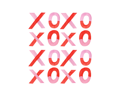 Acrylic Serving Tray - LOVE Collection - With Love, XOXO