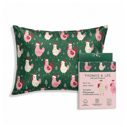 PREORDER Silky Satin Pillowcase PREPACK– Holiday Collection SHIPS 9/01