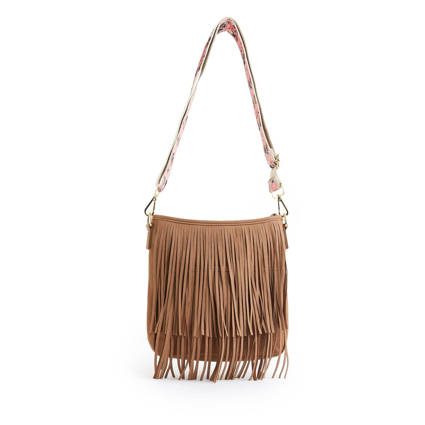 Western Style Fringe Bucket bag - Strap not included