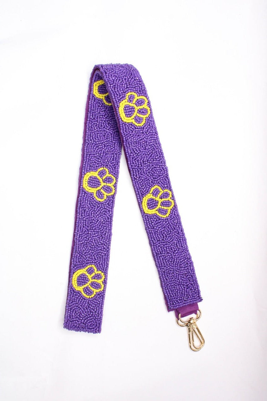 Diamond Embroidered Guitar Purse Strap - 3 Colors available