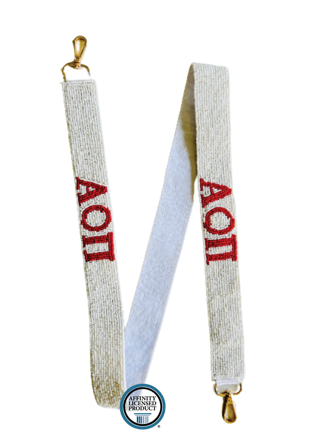 Beaded Sorority Purse Strap - Officially Licensed