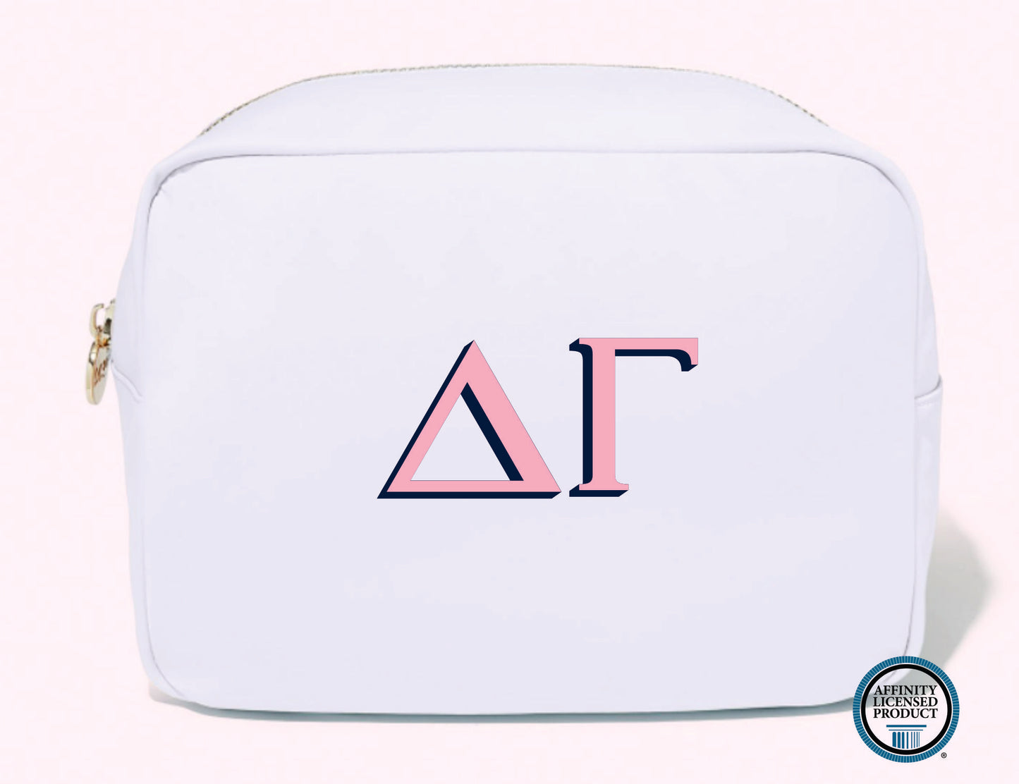 Licensed Sorority Accessory Cosmetic Bag