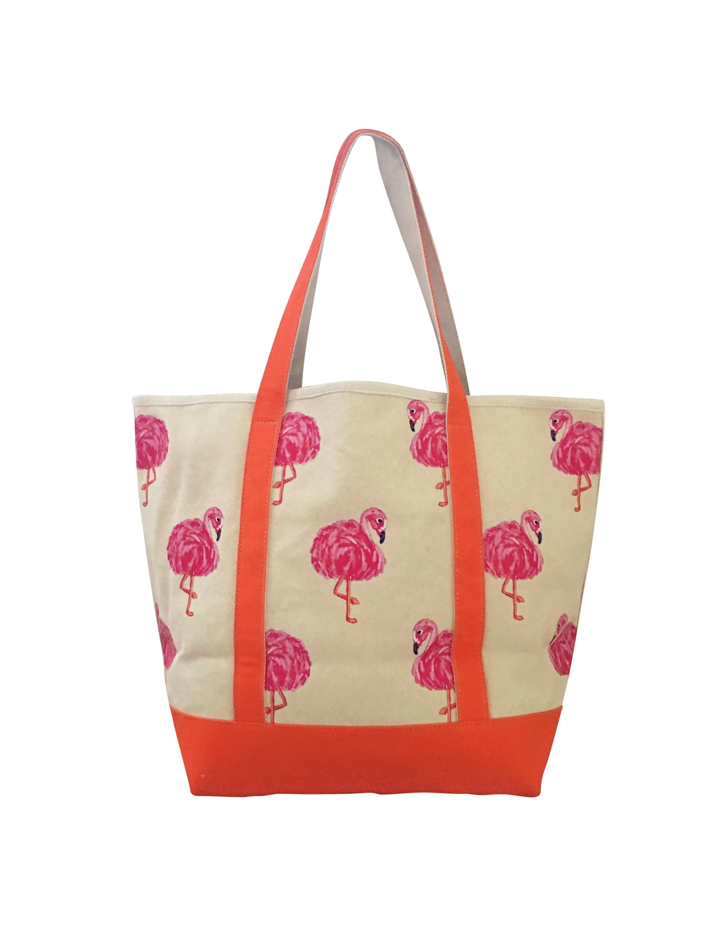 Flamingo Canvas Tote