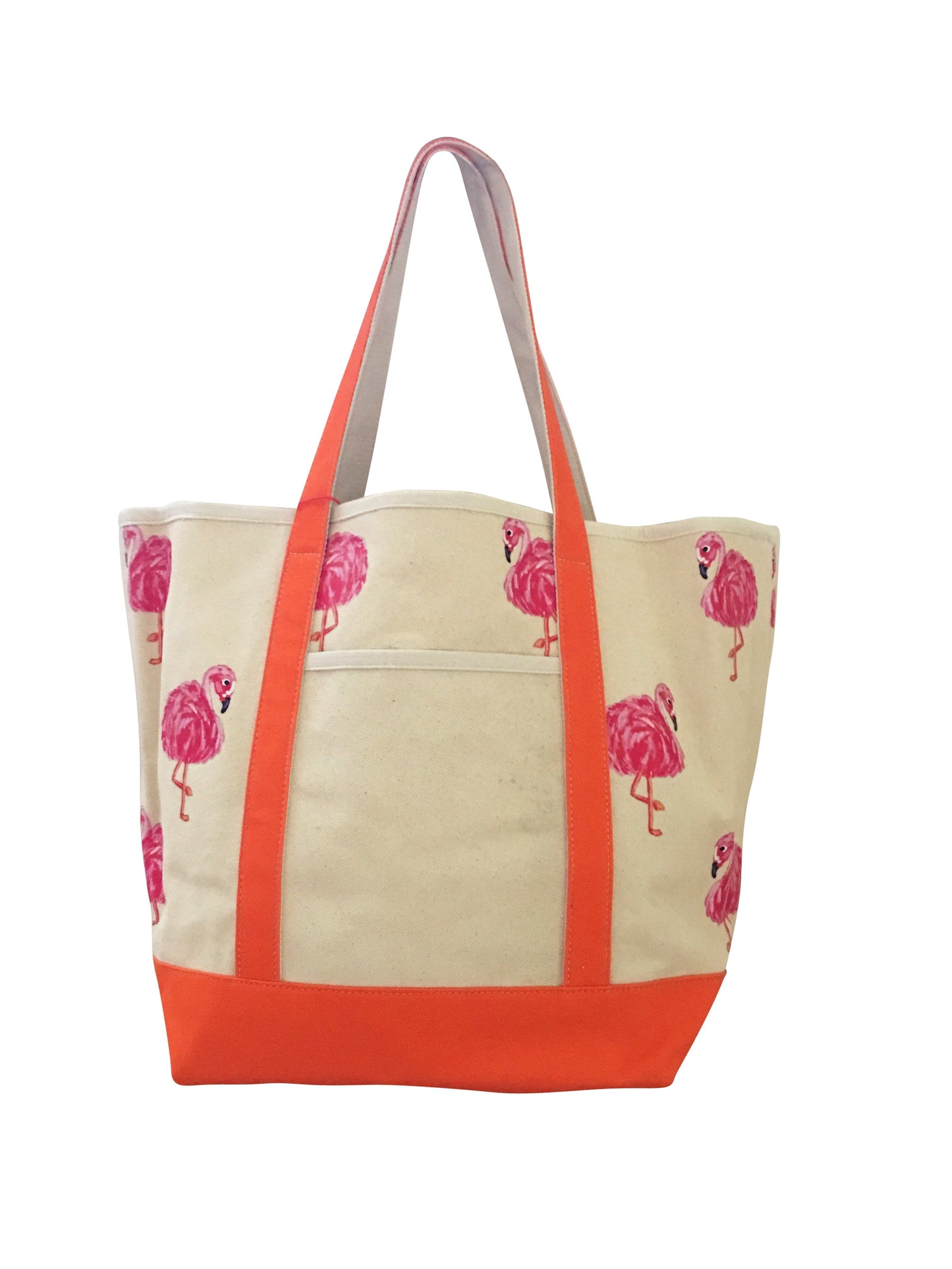 Flamingo Canvas Tote