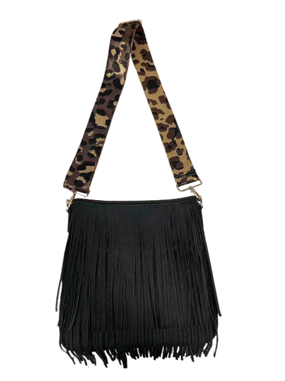 Western Style Fringe Bucket bag - Strap not included