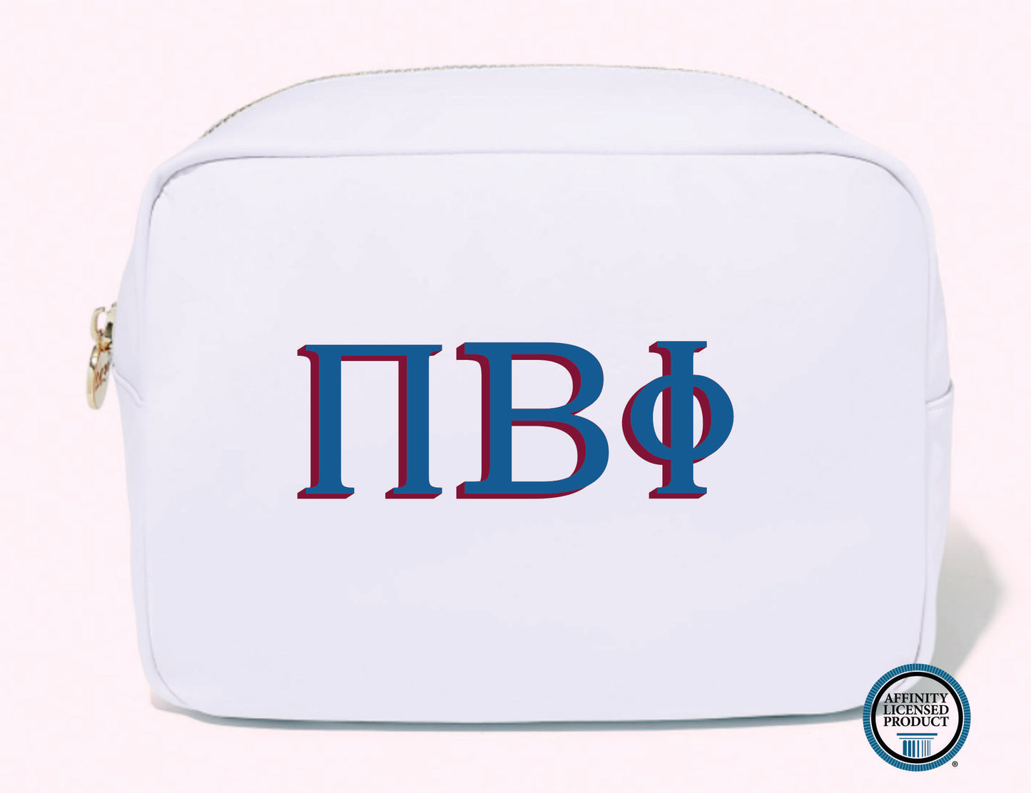 Licensed Sorority Accessory Cosmetic Bag