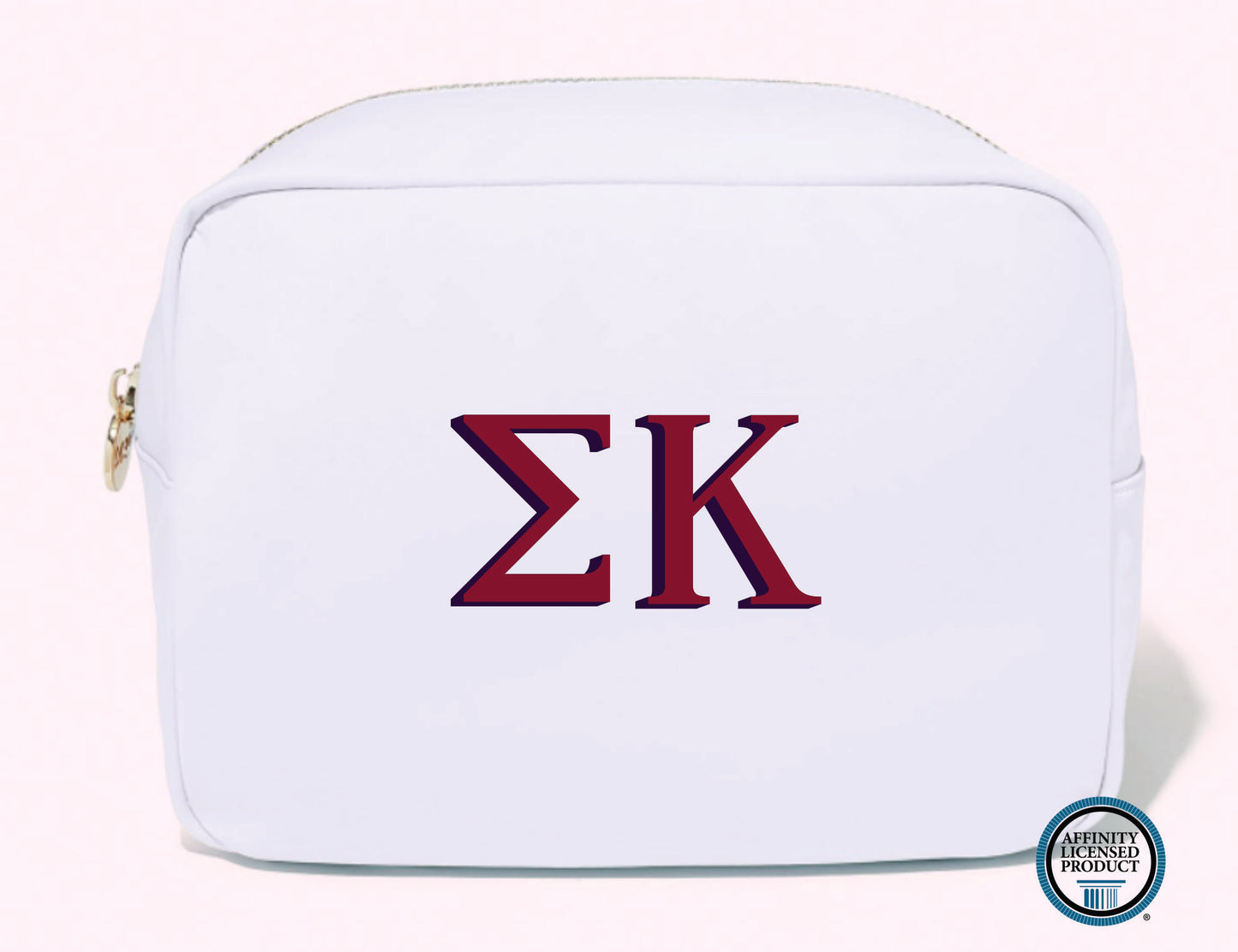 Licensed Sorority Accessory Cosmetic Bag