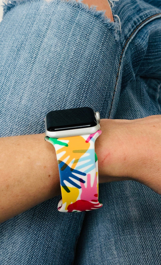 Handprint Apple Watch Band